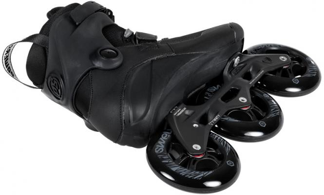 Powerslide Swell Triple Black, 3x110mm, Fitness Skate 