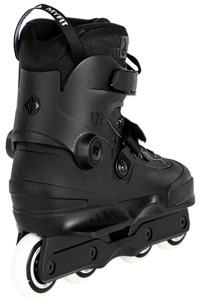 USD Skates  Aeon 72 - Aggro Skate - schwarz / weiße Rollen 