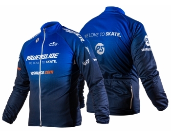 Powerslide Race Wärmejacke Größe XS - Longsleeve Jersey - men XS