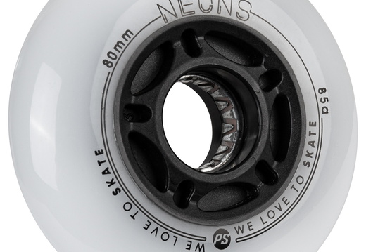 Powerslide NEON Leuchtrolle 080/85A ORANGE (4er-Set) orange