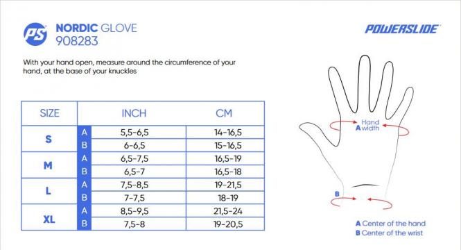 Powerslide Nordic Glove - Handschutz Größe M  M