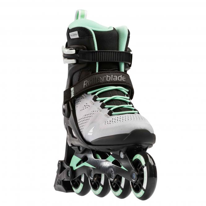 Rollerblade Macroblade 80 ABT Woman Skate Eisgrau-Neo Mint   
